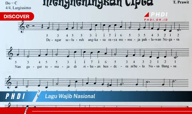 lagu wajib nasional