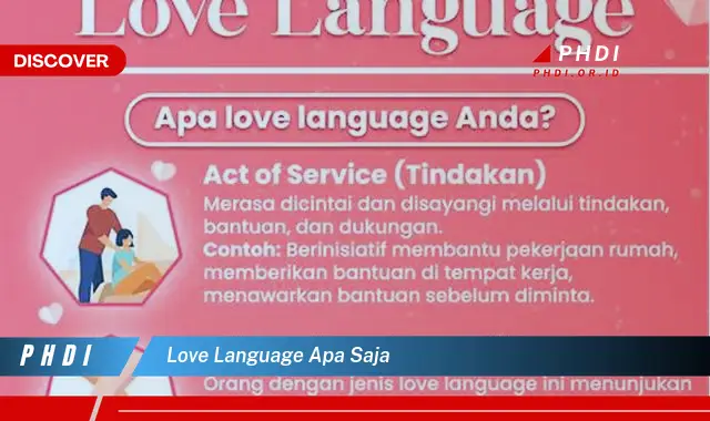 Intip 7 Bahasa Cinta yang Jarang Diketahui