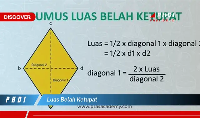 luas belah ketupat