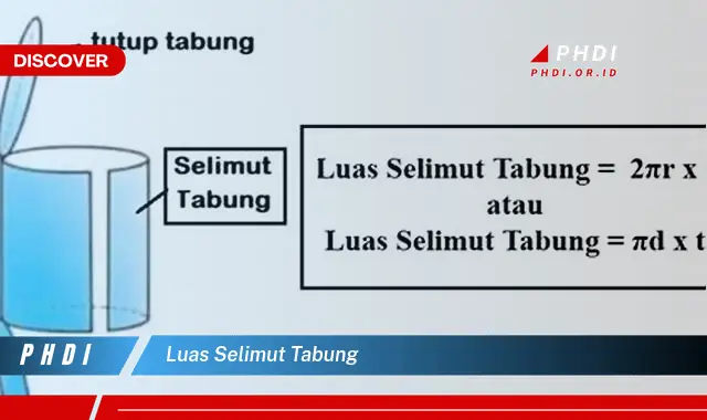 luas selimut tabung