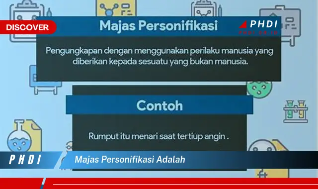 majas personifikasi adalah