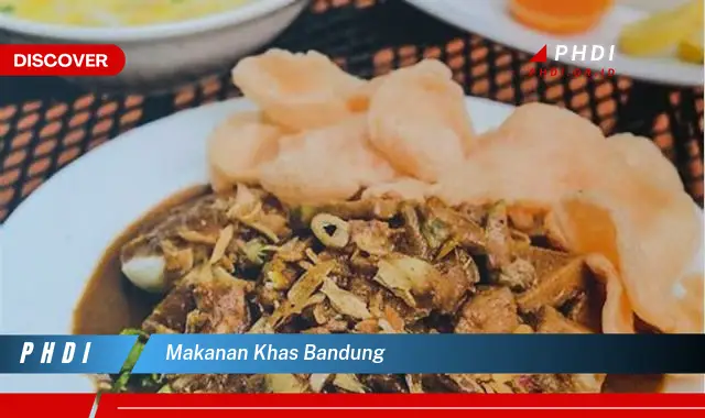 makanan khas bandung