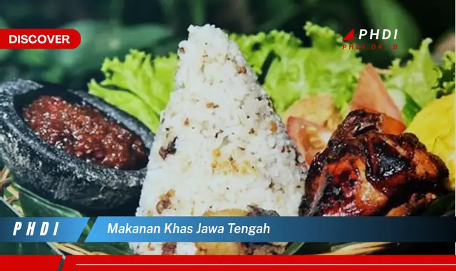 makanan khas jawa tengah