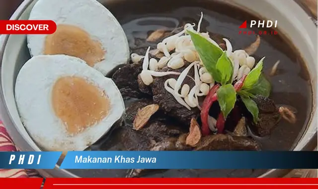 makanan khas jawa