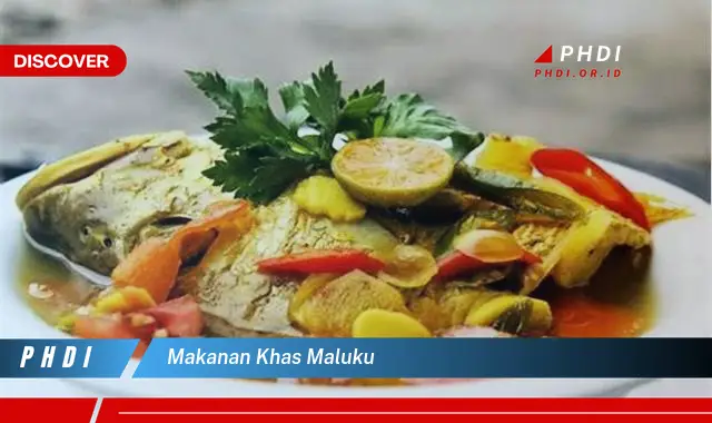 makanan khas maluku