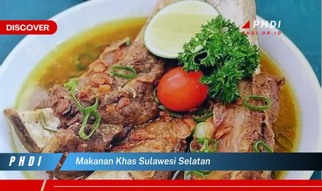 makanan khas sulawesi selatan