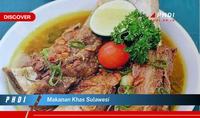 makanan khas sulawesi