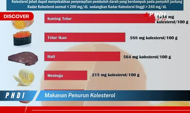 makanan penurun kolesterol