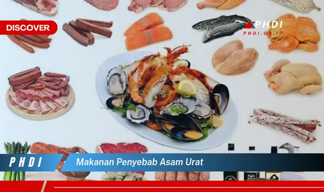 makanan penyebab asam urat