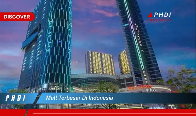 mall terbesar di indonesia