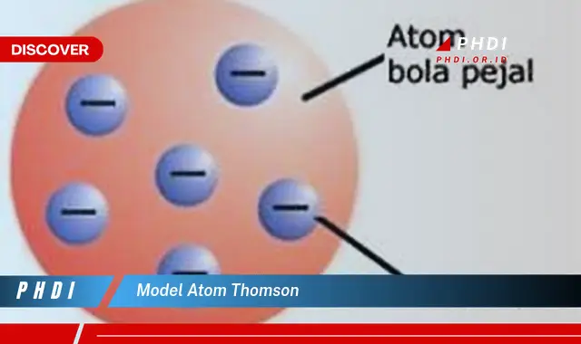 Intip Rahasia Atom Thomson yang Jarang Diketahui