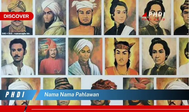 nama nama pahlawan