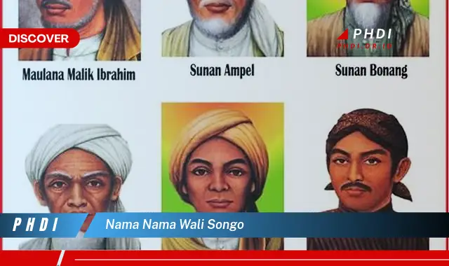 Intip Nama-nama Wali Songo yang Jarang Diketahui