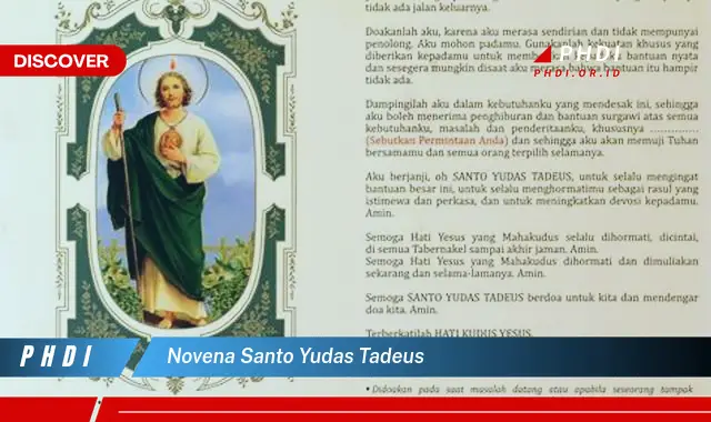 novena santo yudas tadeus