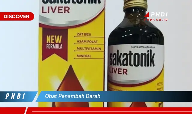 obat penambah darah