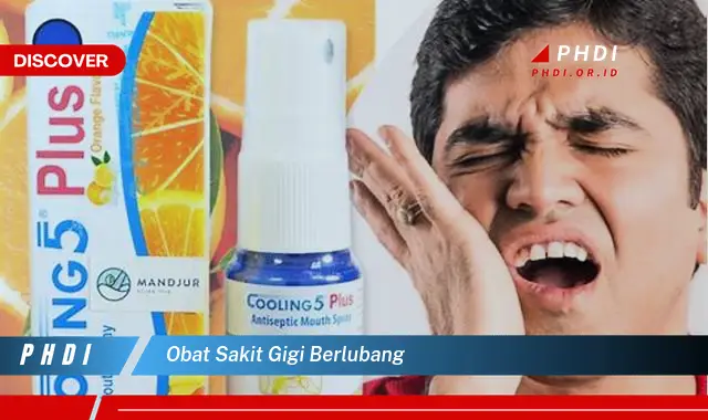 obat sakit gigi berlubang