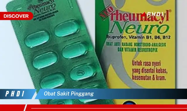 obat sakit pinggang