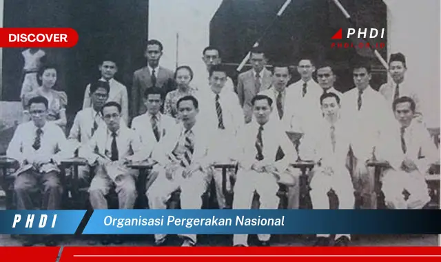 organisasi pergerakan nasional