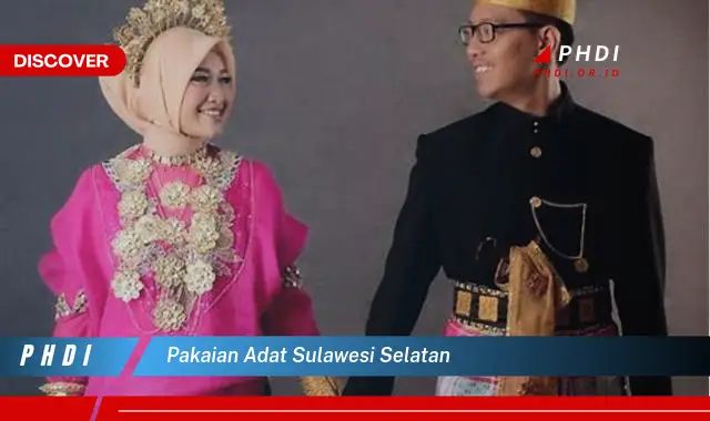Intip Keunikan Pakaian Adat Sulawesi Selatan yang Wajib Kamu Ketahui