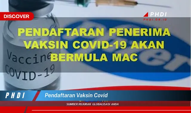 pendaftaran vaksin covid