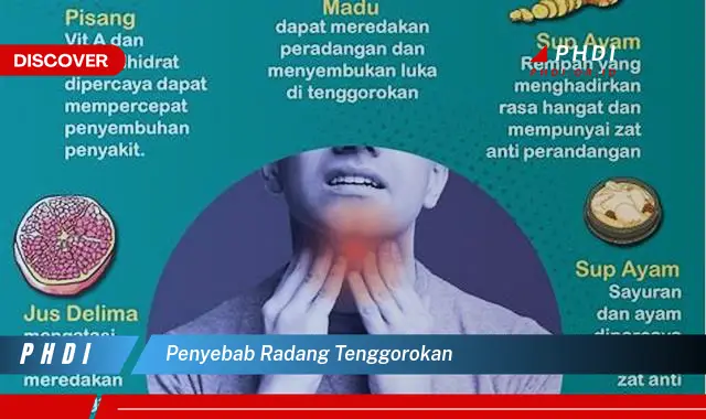 penyebab radang tenggorokan