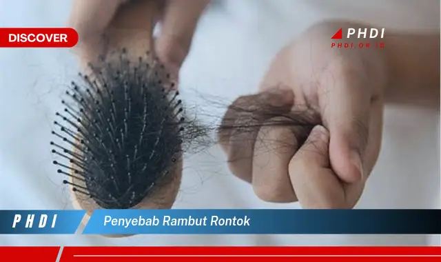 penyebab rambut rontok