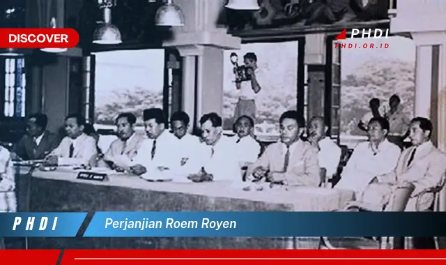 perjanjian roem royen