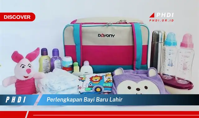 perlengkapan bayi baru lahir