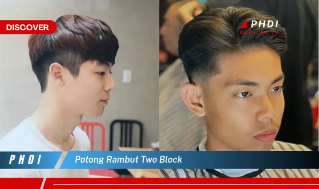 potong rambut two block