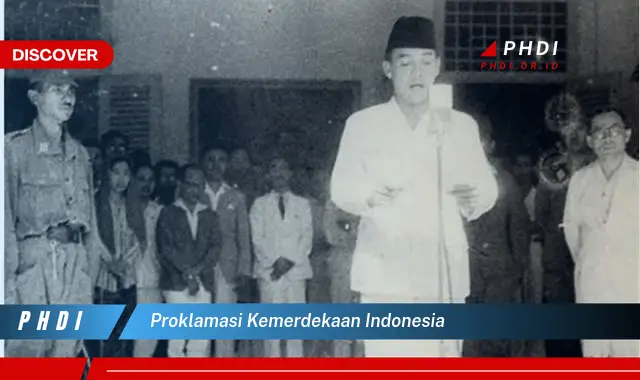 proklamasi kemerdekaan indonesia