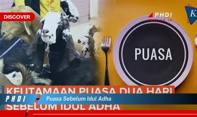 puasa sebelum idul adha