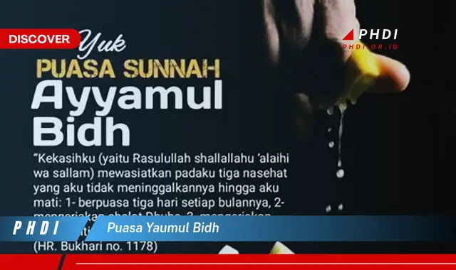 puasa yaumul bidh