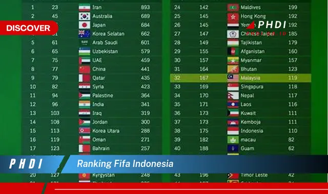 ranking fifa indonesia