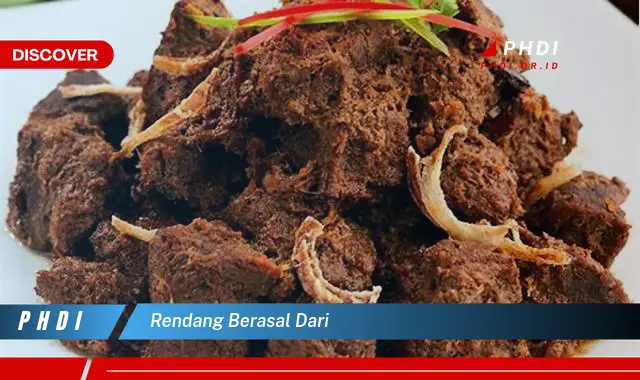 rendang berasal dari