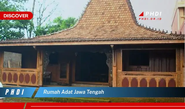 rumah adat jawa tengah