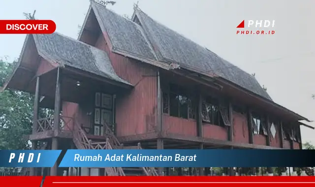 rumah adat kalimantan barat