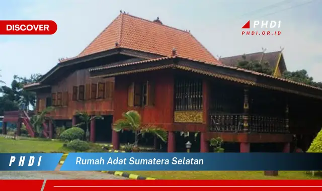 rumah adat sumatera selatan