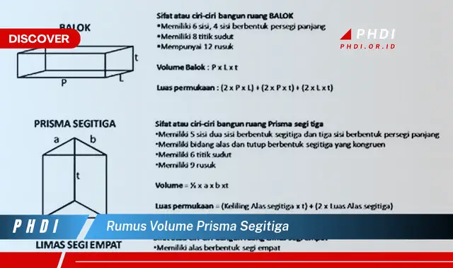 rumus volume prisma segitiga