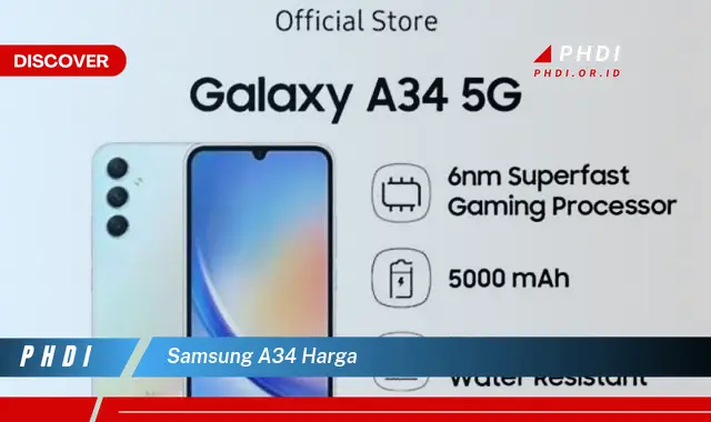 samsung a34 harga