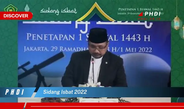 sidang isbat 2022