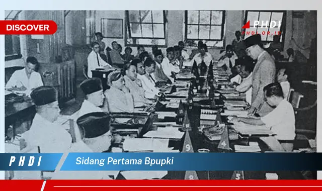 sidang pertama bpupki