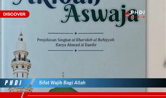 sifat wajib bagi allah