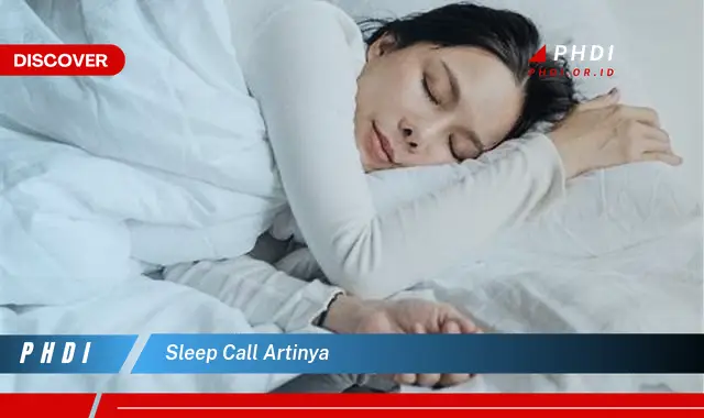 sleep call artinya