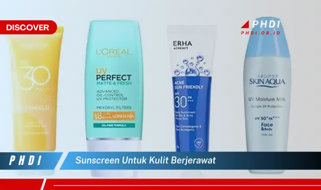 sunscreen untuk kulit berjerawat