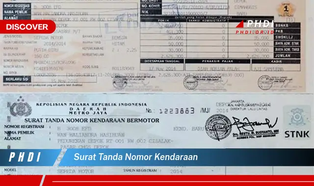 surat tanda nomor kendaraan