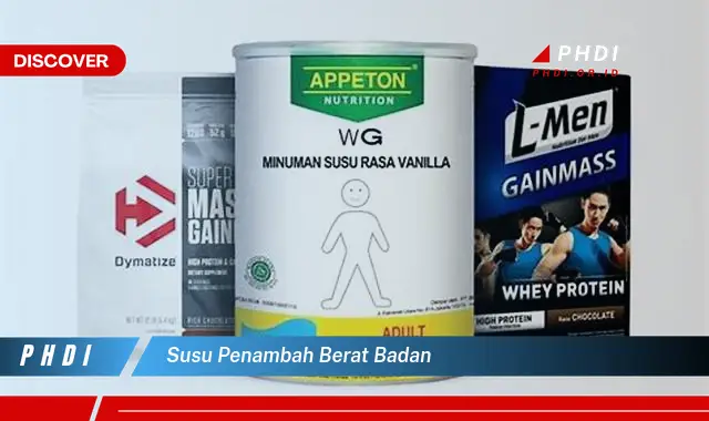 susu penambah berat badan