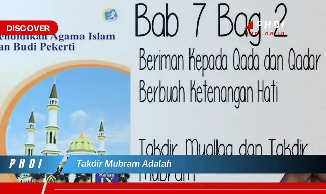 takdir mubram adalah