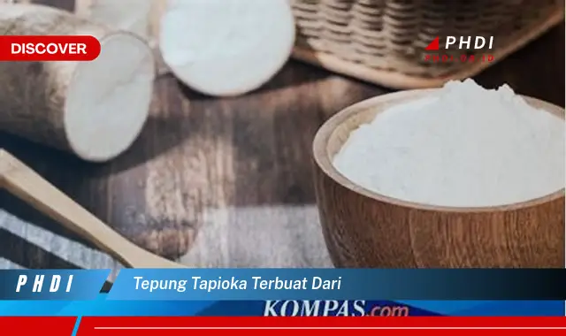 tepung tapioka terbuat dari