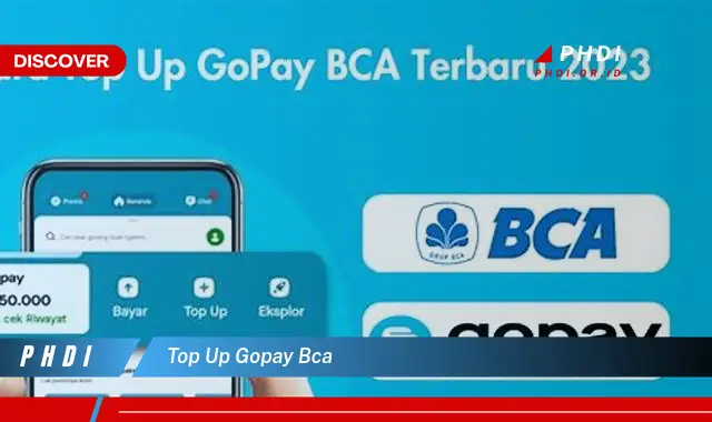 top up gopay bca