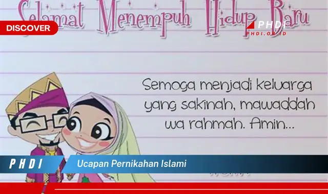 ucapan pernikahan islami